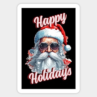 Happy Holidays Christmas Sticker